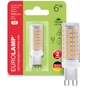 Лампочка Eurolamp LED G9 6W 600Lm 3000K (LED-G9-0630(220)) - зменшене зображення 2