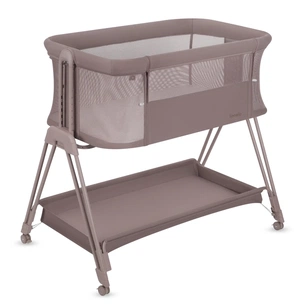 Кроватка Lionelo приставная LUNA BEIGE TAUPE (LO-LUNA BEIGE TAUPE) изображение 1
