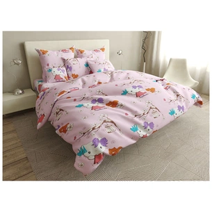 Постільна білизна MirSon Бязь Premium 17-0368 Hello Kitty Односпальна (2200002666992) зображення 1