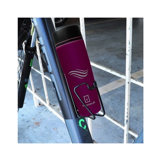 Термокружка Tavialo матовий бордовий колір + 2 ущільнювальних кільця 460 мл (190460103) - зображення 7