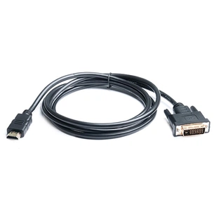 Кабель мультимедійний HDMI to DVI 1.8m REAL-EL (EL123500013) зображення 1
