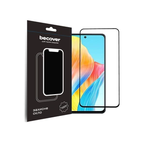 Скло захисне BeCover Oppo A98 5G Black (709772) зображення 1