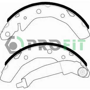 Гальмівні колодки Profit 5001-0566 зображення 1