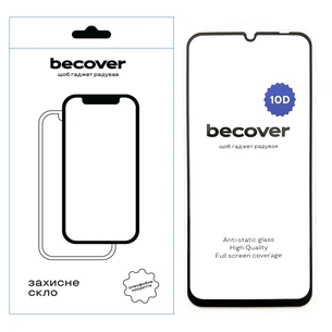 Скло захисне BeCover Realme C63 10D Black (712340) зображення 1