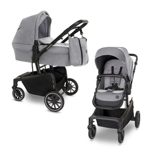 Коляска Baby Design 2 в 1 Zoy 07 GRAY (204159) зображення 1