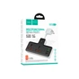 Мережевий фільтр живлення HOCO AC12A, 2 роз, 3 USB. USB-C, 30W, 1м, Black (AC12AB) - зменшене зображення 3