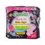 Гігієнічні прокладки Sanita Dry & Fit Relax Night Wing 35 см 8 шт. (8850461601450) - зменшене зображення 1