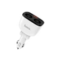 Зарядний пристрій HOCO HOCO Z28 Power ocean 2xUSB + display White (6957531091967) - зменшене зображення 1
