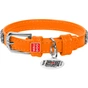 Нашийник для тварин WAUDOG Glamour з QR-паспортом "Стрази" XS Ш 12 мм помаранчевий (33084) - зменшене зображення 1