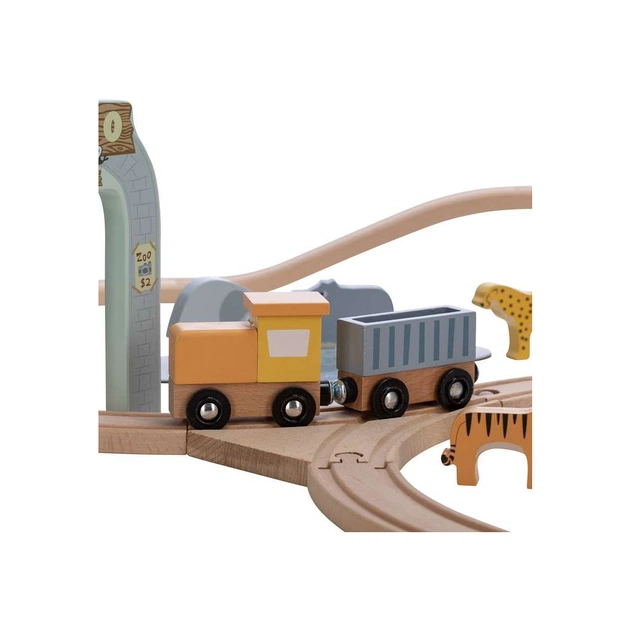 Залізниця FreeON дерев`яна з вагонами (80630) - picture 4