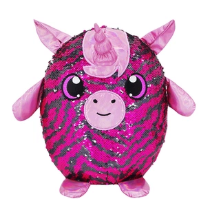 М'яка іграшка Shimmeez з паєтками S3 Єдиноріг Кайлі 36 см (SH02032-0004) зображення 1