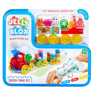 Конструктор Jelly Blox Сенсорний конструктор - Поїзд (937685) зображення 1