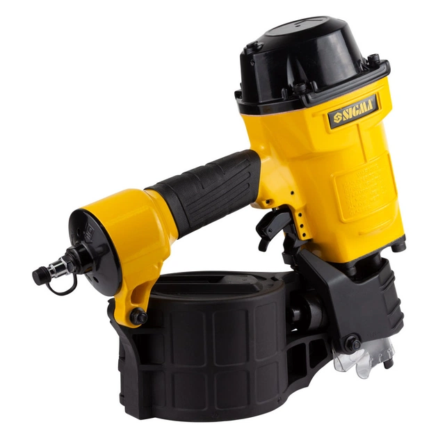Цвяхозабивач Sigma котушковий 1.56л/удар 8бар цвяхи 45-70мм (6713511) - picture 6