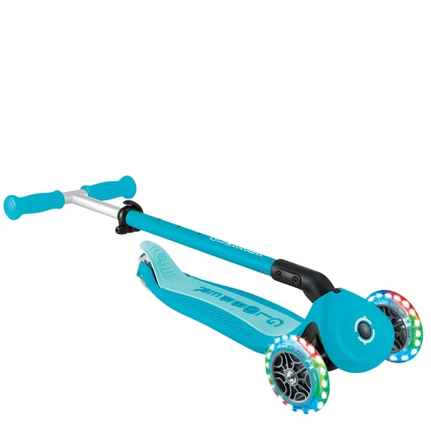 Самокат Globber серії Go Up Active 360 аква Колеса з підсвічуванням (749-300) - изображение 9