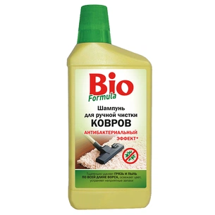 Засіб для чищення килимів Bio Formula Шампунь для ручного чищення 500 мл (4820168430954) изображение 1
