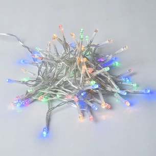 Гірлянда YES! Fun Нитка 70 LED Різнокольорова 4.9 м Статична На батарейках (975058) зображення 1