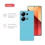 Чехол для мобильного телефона Intaleo Silicone Xiaomi Redmi Note 13 Pro 4G Light Blue (1283126601149) - уменьшенное изображение 3
