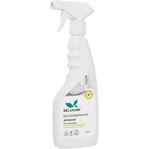 Спрей для чищення ванн DeLaMark з ароматом лимону 500 мл (4820152330703) зображення 1