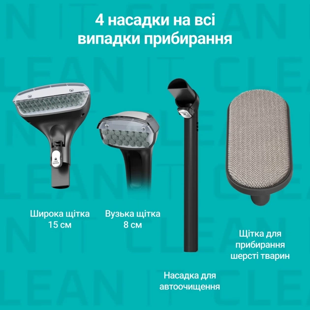 Миючий пилосос-плямовивідник Rowenta Clean It Compact IN3020F0 - picture 6