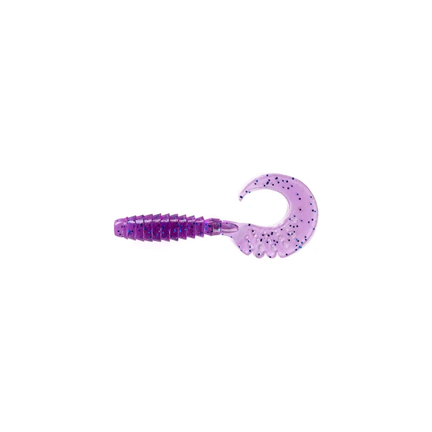 Силікон рибальський FishUP Fancy Grub 2.5" 015 - Violet/Blue (10шт/уп) (1862.00.59) - зображення 1