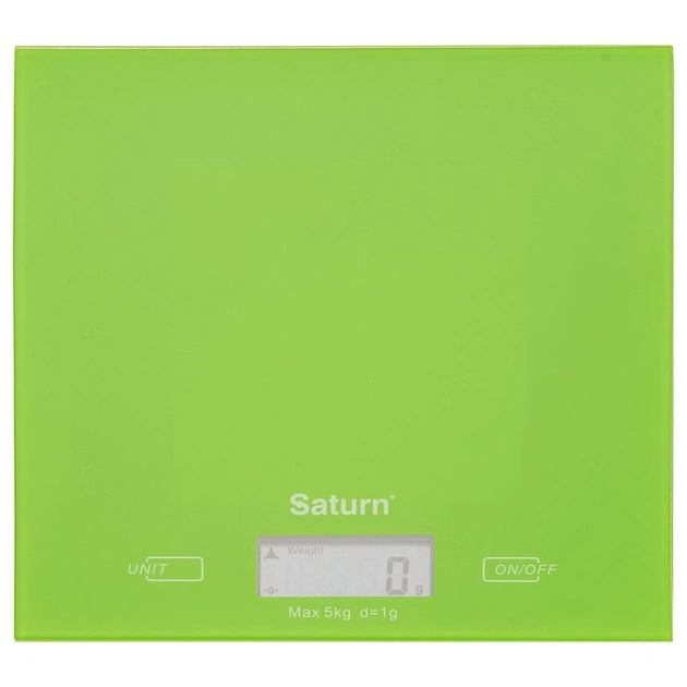 Весы кухонные Saturn ST-KS7810 green - изображение 1