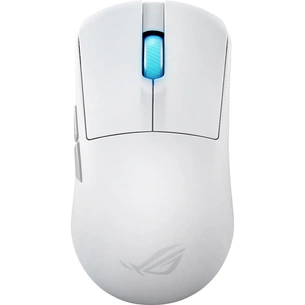 Мишка ASUS ROG Harpe Ace Mini Wireless/Bluetooth/USB White (90MP03Z0-BMUA10) зображення 1