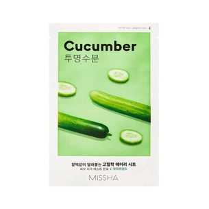 Маска для обличчя Missha Airy Fit Cucumber Sheet Mask З екстрактом огірка 19 г (8809581454712) зображення 1