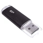 USB флеш накопичувач Silicon Power 8GB Ultima U02 Black USB 2.0 (SP008GBUF2U02V1K) - зменшене зображення 3