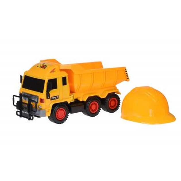 Спецтехніка Same Toy Builder Самосвал + каска (R6005-3Ut) - изображение 1