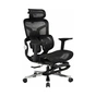 Офісне крісло GT Racer B-601 Black/Black - зменшене зображення 1