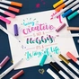 Набор маркеров Faber-Castell тонких для декора Goldfaber Creative Marker Calligraphy, 3 цвета, наконечник С (каллиграфия) (33008) - уменьшенное изображение 5