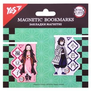 Закладки для книг Yes магнітні Demon Slayer Nezuko 2шт (708279) зображення 1