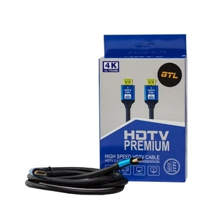 Кабель HDMI (M) - HDMI (M), 1.5 м, Black, GTL, V2.0 (GTLHMHM15V20BK) зображення 1