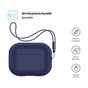 Чохол для навушників Armorstandart Silicone Case with straps для Apple Airpods Pro 2 Dark Blue (ARM68609) - зменшене зображення 2