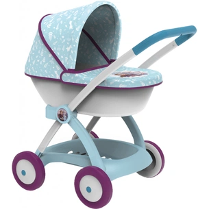 Коляска для ляльок Smoby Фроузен 2 з люлькою та кошиком (254147) зображення 1