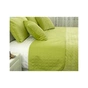 Покривало Руно двостороннє VeLour Зелене 220х240 см (330.55_Green banana) - зменшене зображення 3