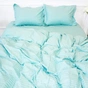 Підковдра MirSon Satin Stripe 30-0015 Green Wave 160х220 см (2200005253380) - зменшене зображення 1