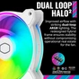 Кулер до корпусу CoolerMaster MFL-B4DW-16NP2-R2 - зменшене зображення 5