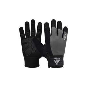 Рукавички для фітнесу RDX W1 Full Finger Plus Grey S (WGA-W1FG-S+) зображення 1