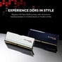 Модуль пам'яті для комп'ютера DDR5 64GB (2x32GB) 6000 MHz Ripjaws M5 Neo RGB Matte White G.Skill (F5-6000J3636F32GX2-RM5NRW) - зменшене зображення 6