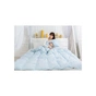 Ковдра MirSon пухова №1828 Bio-Blue 90% пух літо 140x205 см (2200003012880) - зменшене зображення 10