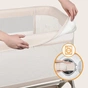 Ліжечко Lionelo приставна LEONIE PLUS BEIGE SAND (LO-LEONIE PLUS BEIGE SAND) - зменшене зображення 10