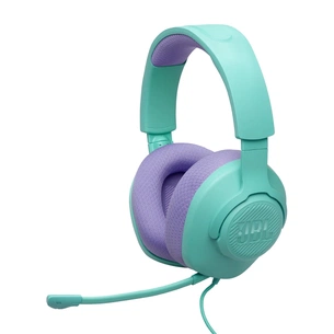 Навушники JBL Quantum 100M2 Cyan (JBLQTUM100M2CYN) зображення 1