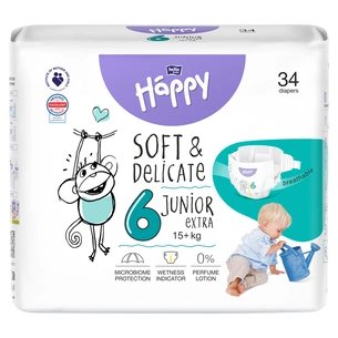 Підгузки Bella Happy 6 Junior Extra 15+ кг 34 шт (5900516605544) зображення 1