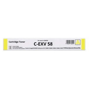 Тонер-картридж Canon C-EXV58Y yellow (3766C002) зображення 1