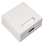 Комп'ютерна розетка RJ45x2 UTP cat.5e 8P8C Vinga (VCPRJ45O2) - зменшене зображення 2