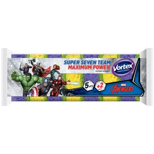 Губки кухонні Vortex Marvel 5+2 шт. (4823071645071) зображення 1