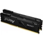 Модуль пам'яті для комп'ютера DDR4 32GB (2x16GB) 3200 MHz Fury Beast Black Kingston Fury (ex.HyperX) (KF432C16BBK2/32) - зменшене зображення 1