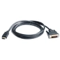 Кабель мультимедійний HDMI to DVI 1.8m REAL-EL (EL123500013) - зменшене зображення 1
