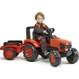 Веломобіль Falk KUBOTA трактор з причепом, помаранчевий (2060AB) - зменшене зображення 2